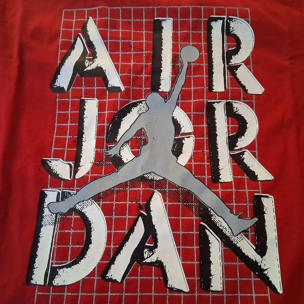 Jordan Air Graphic Red Tee